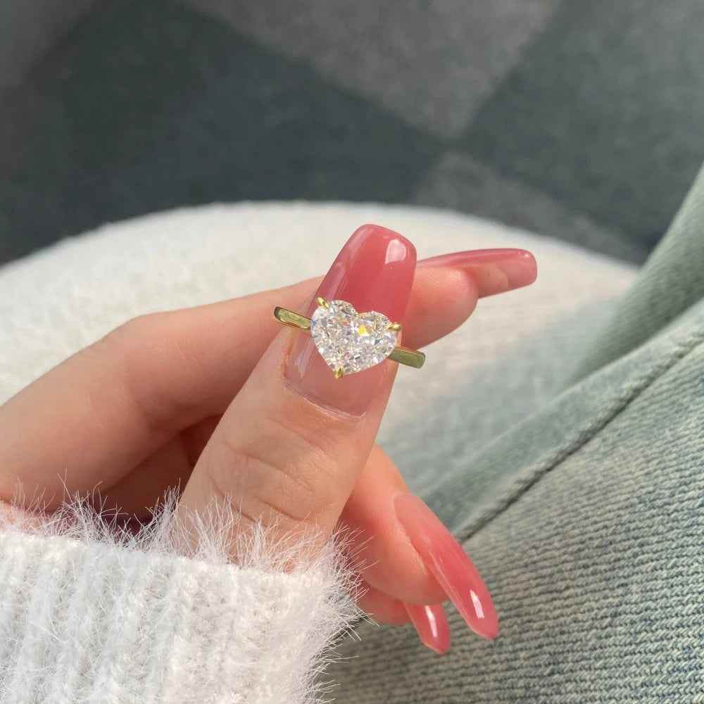True Love Heart Ring - RIYOVA Jewelry