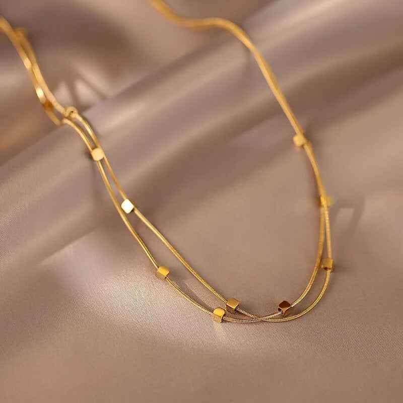 Elena Luxe Necklace - RIYOVA Jewelry