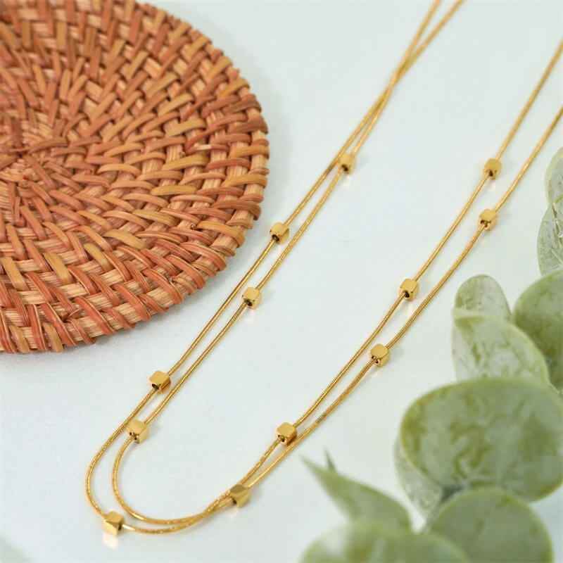 Elena Luxe Necklace - RIYOVA Jewelry