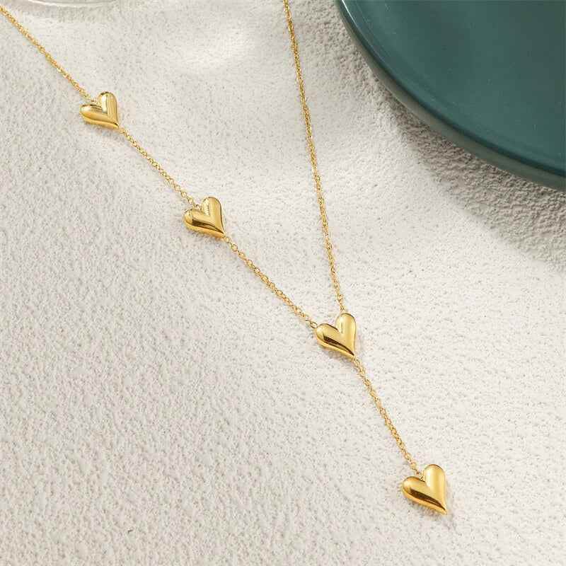 Sweet Heart Tassel Jewelry Set - RIYOVA Jewelry
