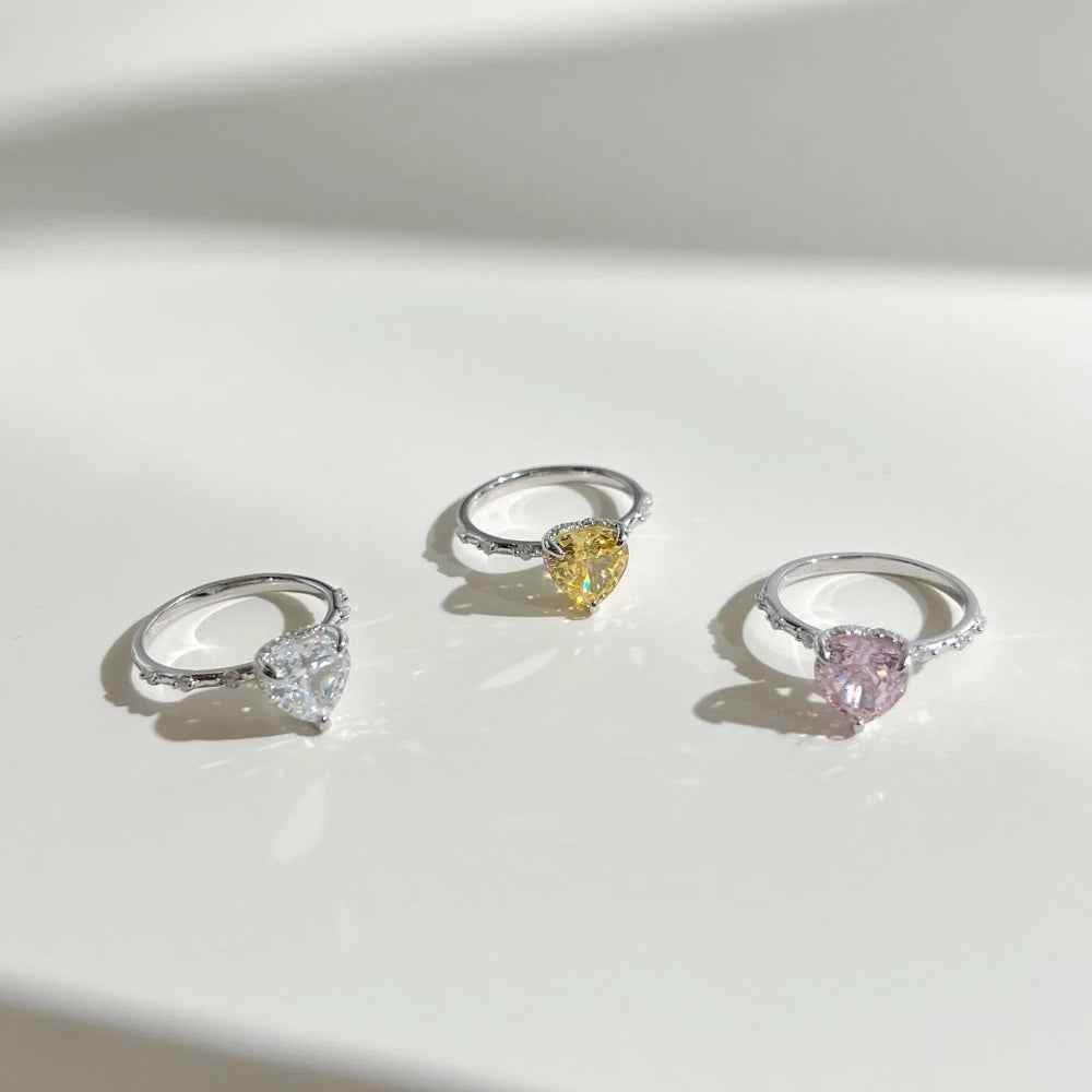 Soulmate Love Heart Ring - RIYOVA Jewelry