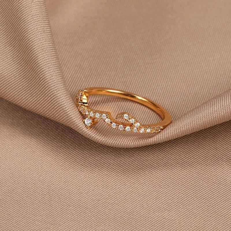 Arabic Jeweled Love Ring - RIYOVA Jewelry