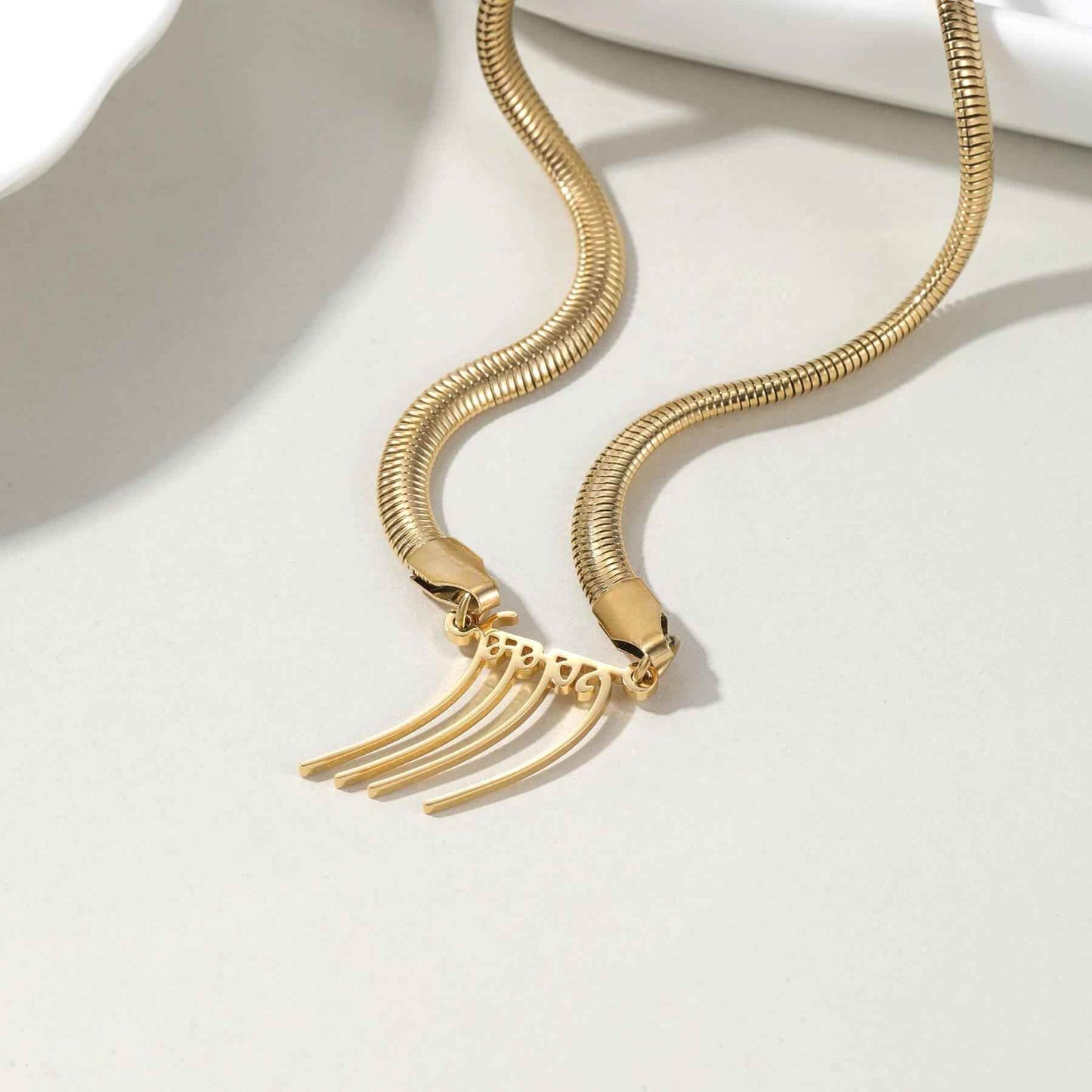 The Royal Punjabi Name Necklace - RIYOVA Jewelry