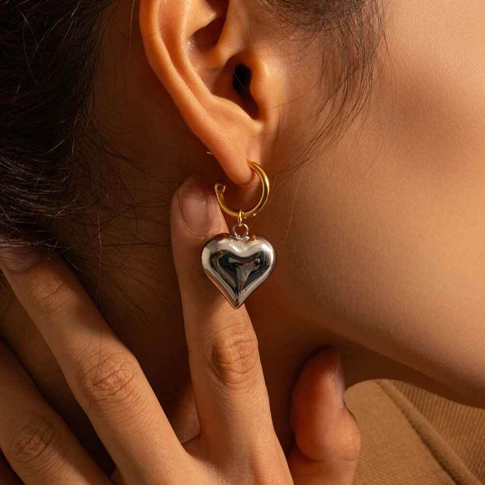 Corazon Earrings - RIYOVA Jewelry