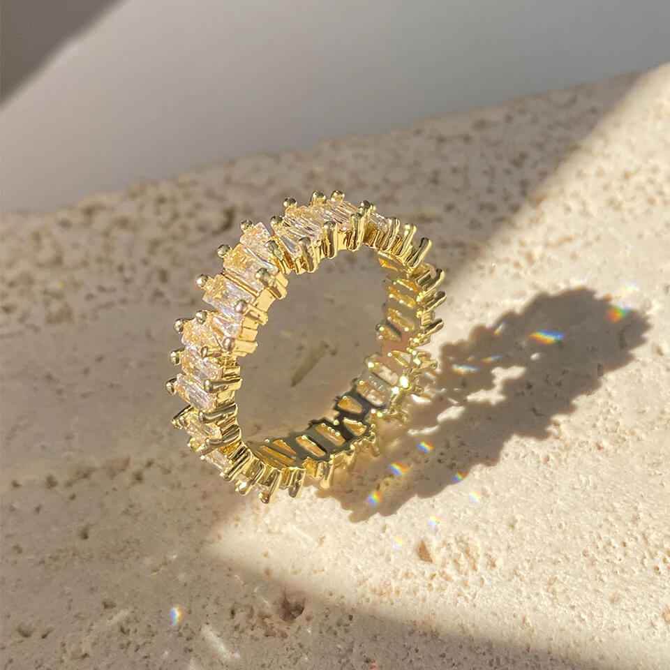 Quinn Zirconia Ring - RIYOVA Jewelry