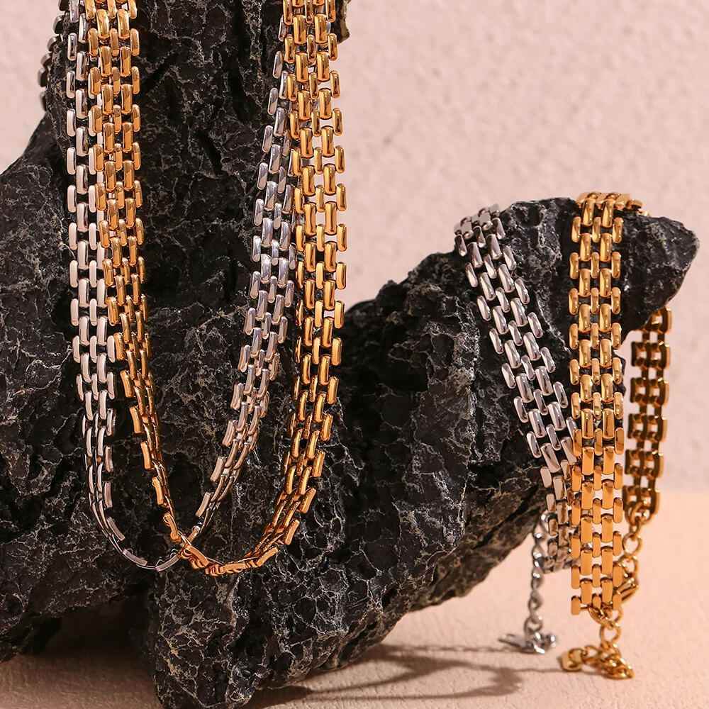 Isabell Rows Bracelet - RIYOVA Jewelry