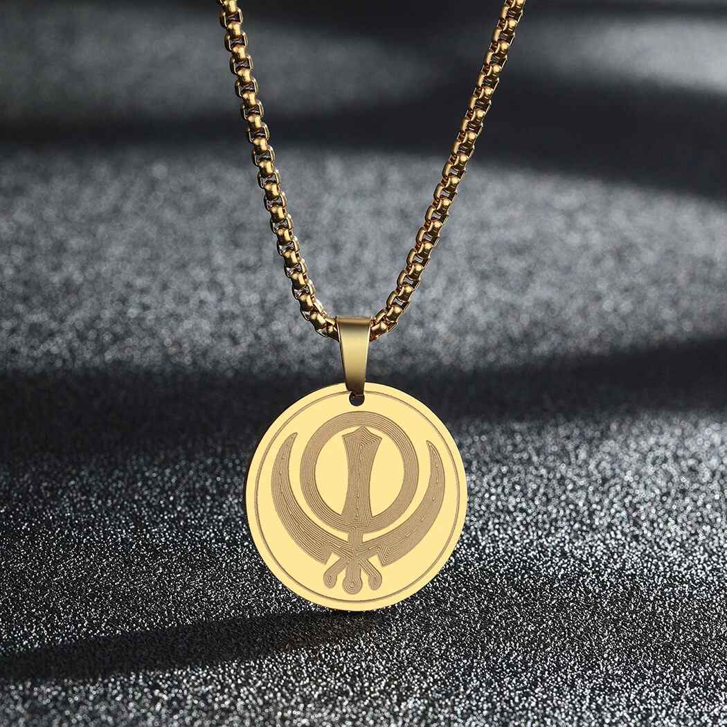 Khalsa Heritage Necklace Gold