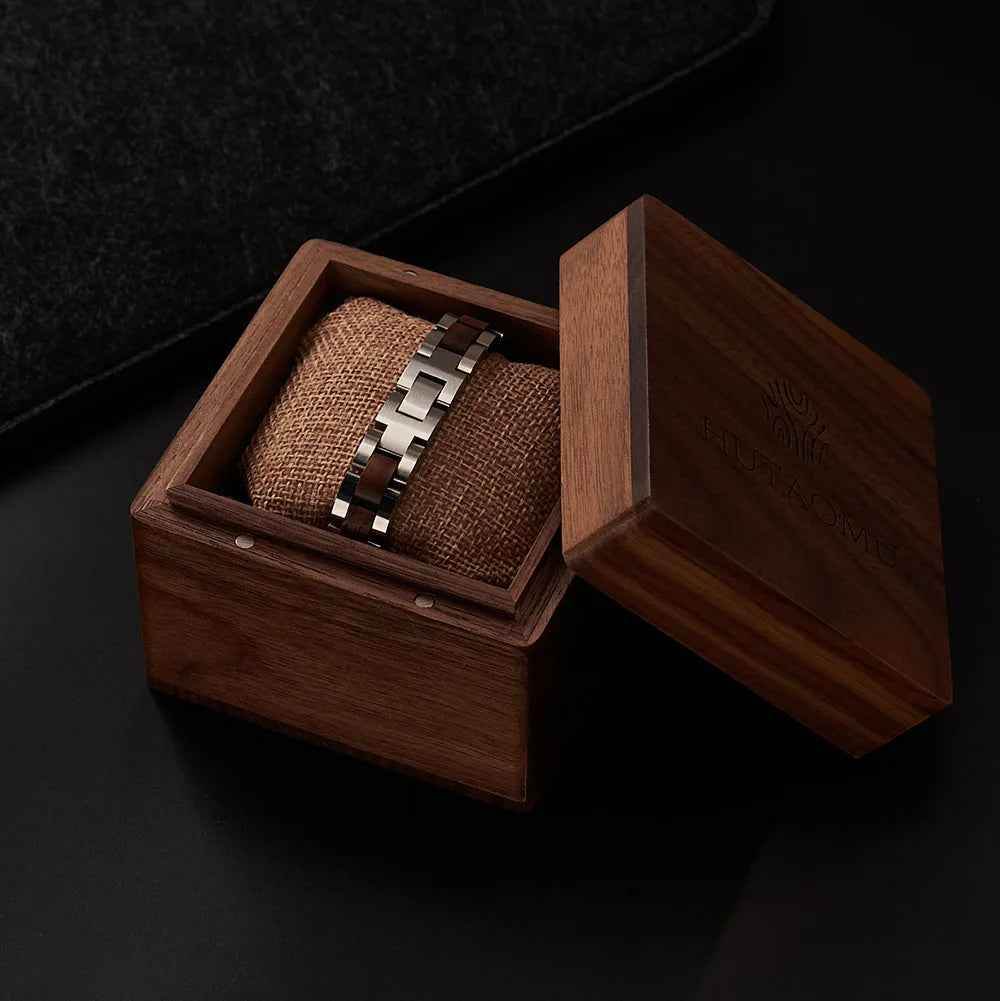 Elwood Wooden Bracelet - RIYOVA Jewelry