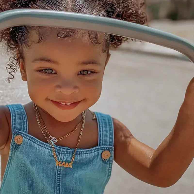 Custom Mini Name Necklace - RIYOVA Jewelry