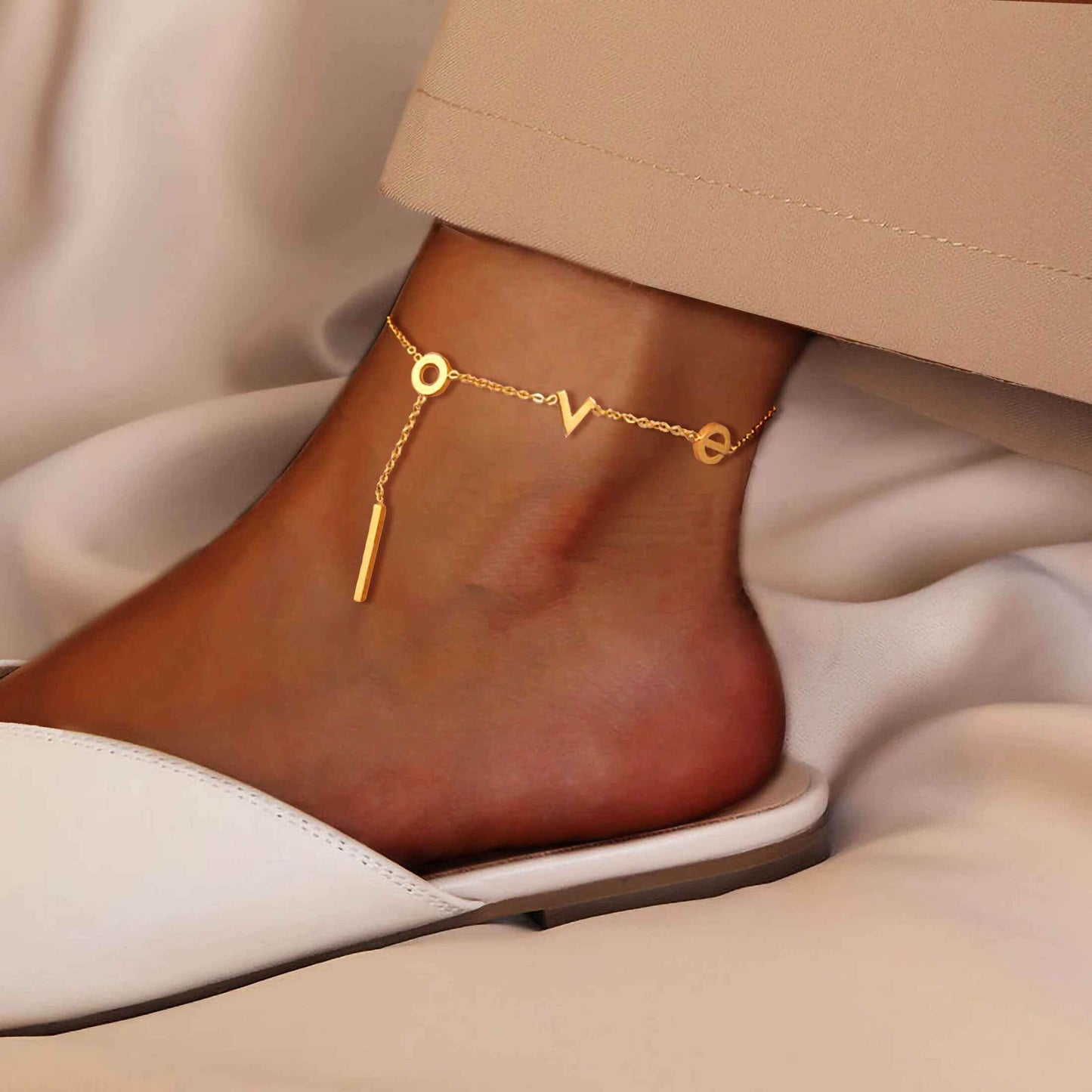 Lovelle Anklets - RIYOVA Jewelry