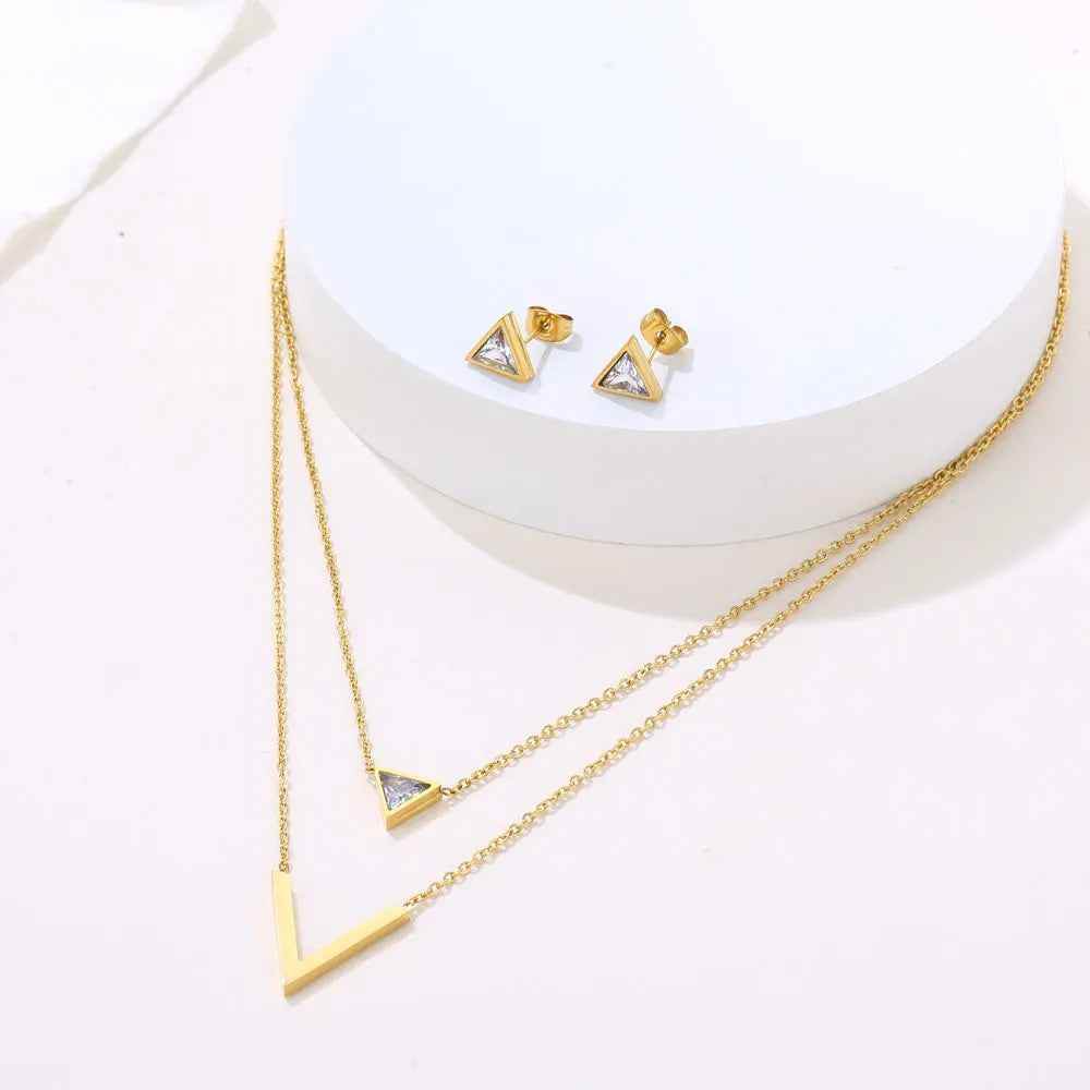 Velora V Set - RIYOVA Jewelry
