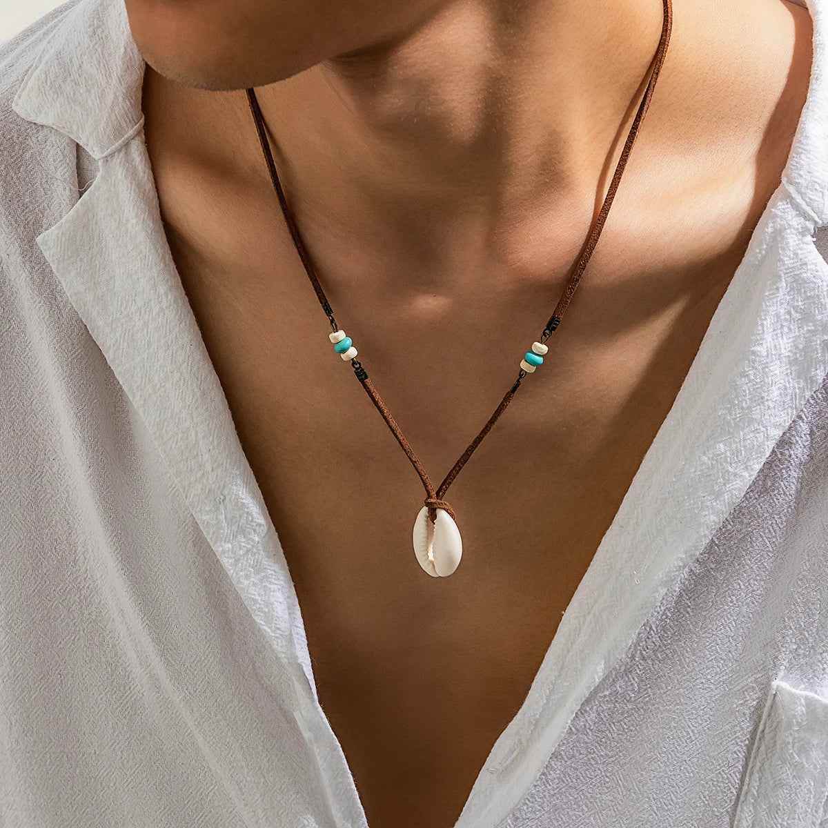 Sage Boho Necklace - RIYOVA Jewelry