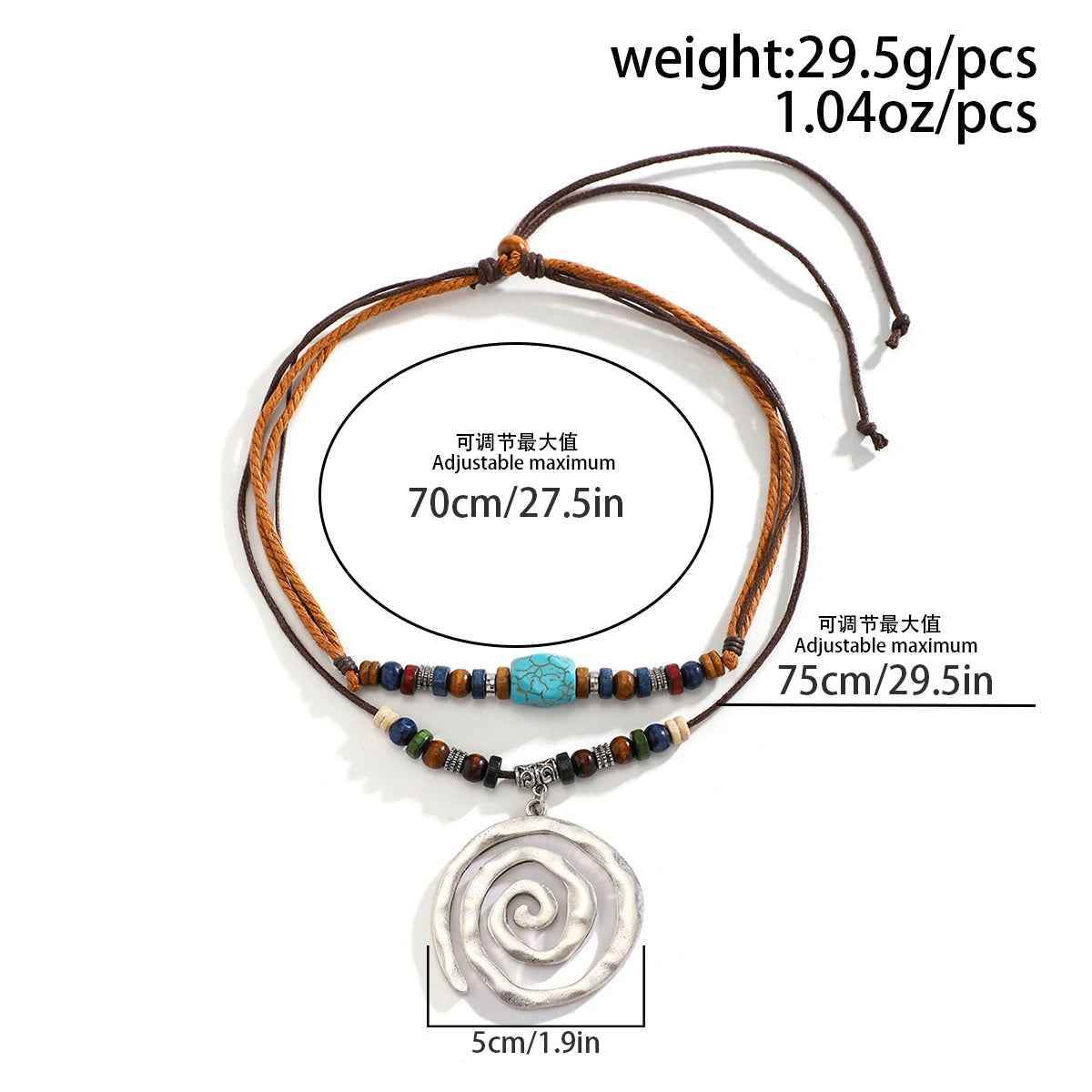 Sienna Boho Necklace - RIYOVA Jewelry
