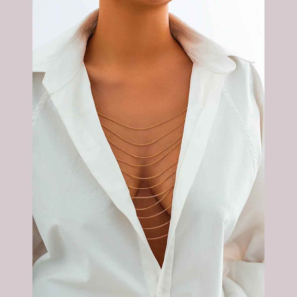 Diana Body Chain - RIYOVA Jewelry