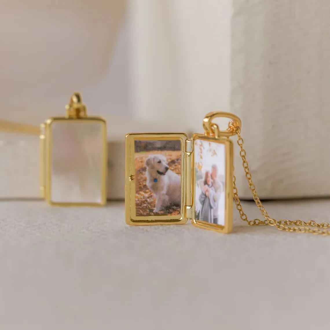 RIYOVA Custom Photo Pendant Necklace - RIYOVA Jewelry