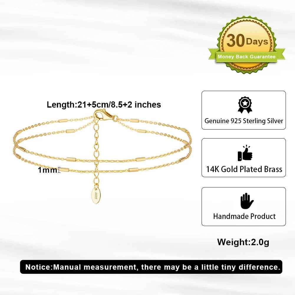 Adoria Anklets - RIYOVA Jewelry