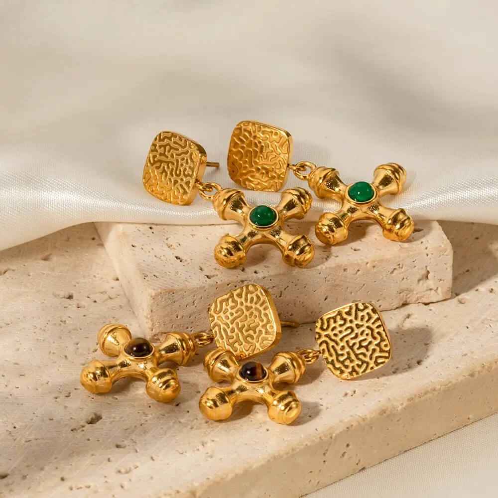 Milly Natural Stone Earrings