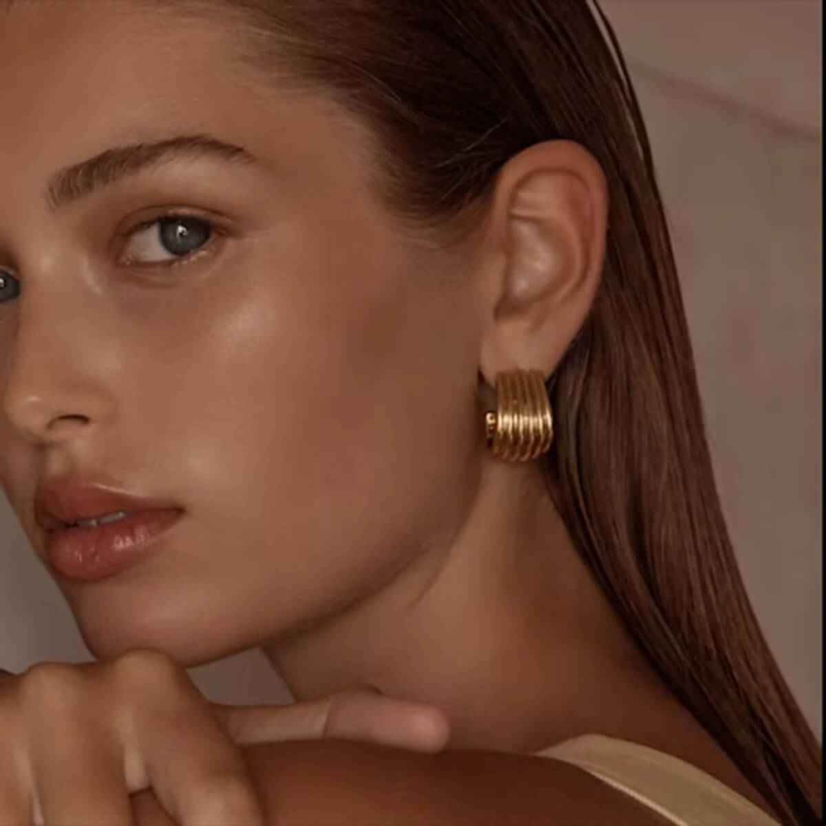 Clara Arc Earrings - RIYOVA Jewelry