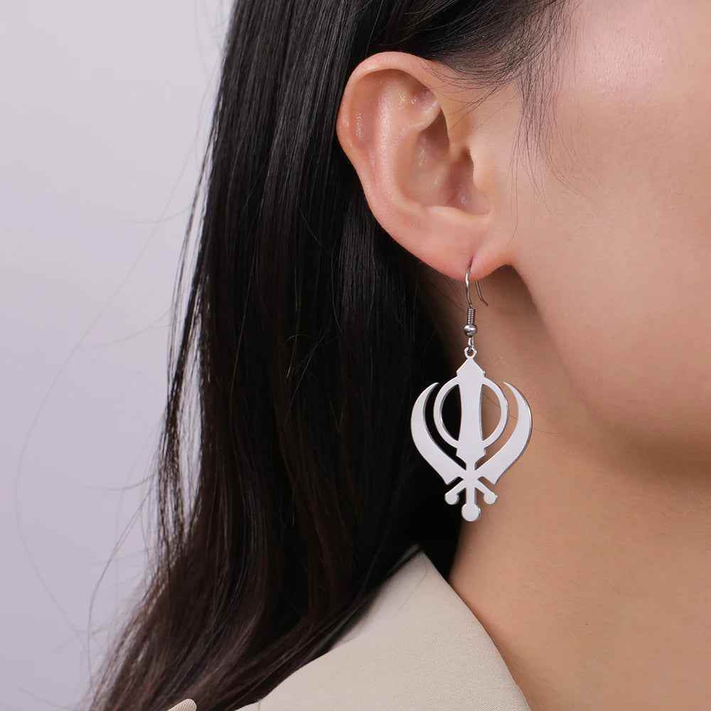 Khanda Grace Earrings - RIYOVA Jewelry