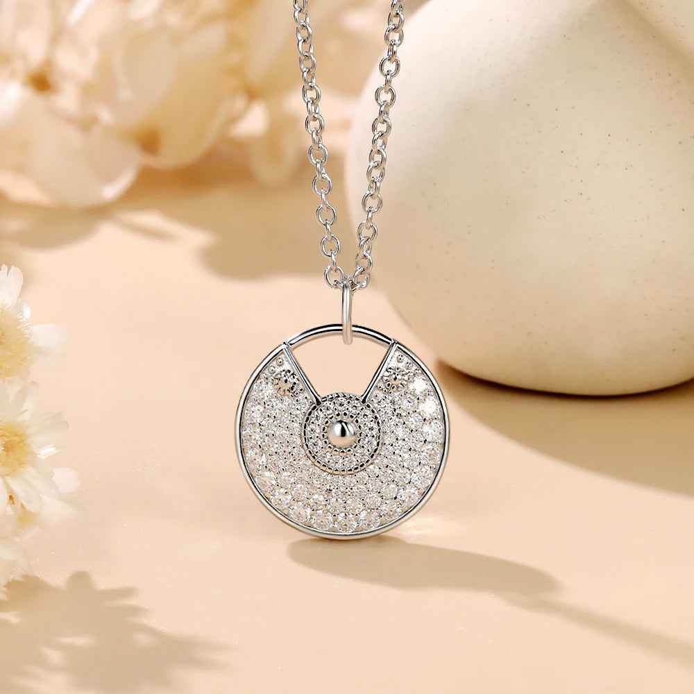 Bulgari Moissanite Necklace - RIYOVA Jewelry