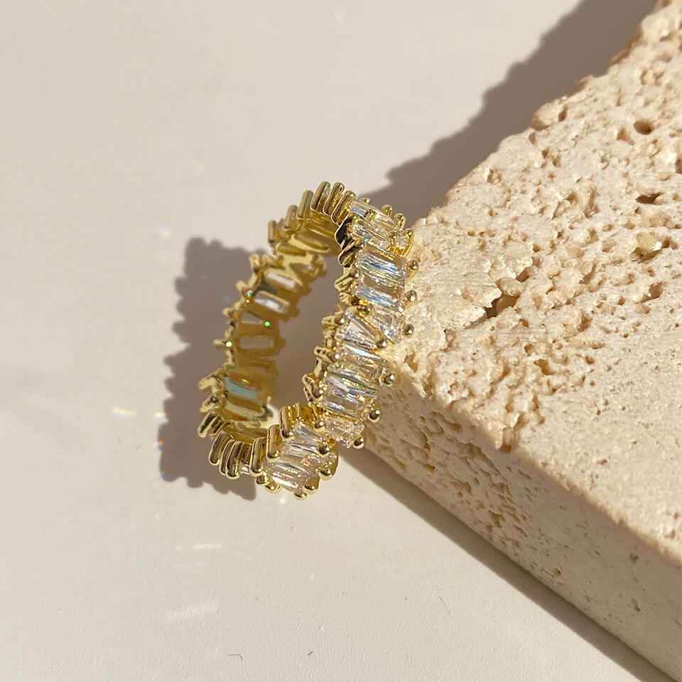 Quinn Zirconia Ring - RIYOVA Jewelry