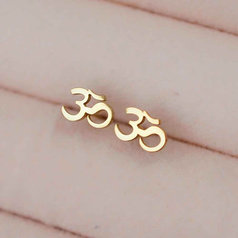 Om Harmony Earrings - RIYOVA Jewelry