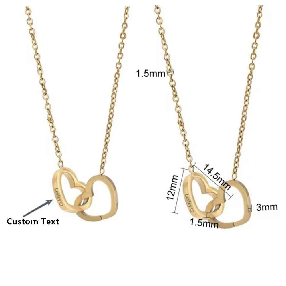 Alma Engravable Necklace - RIYOVA Jewelry