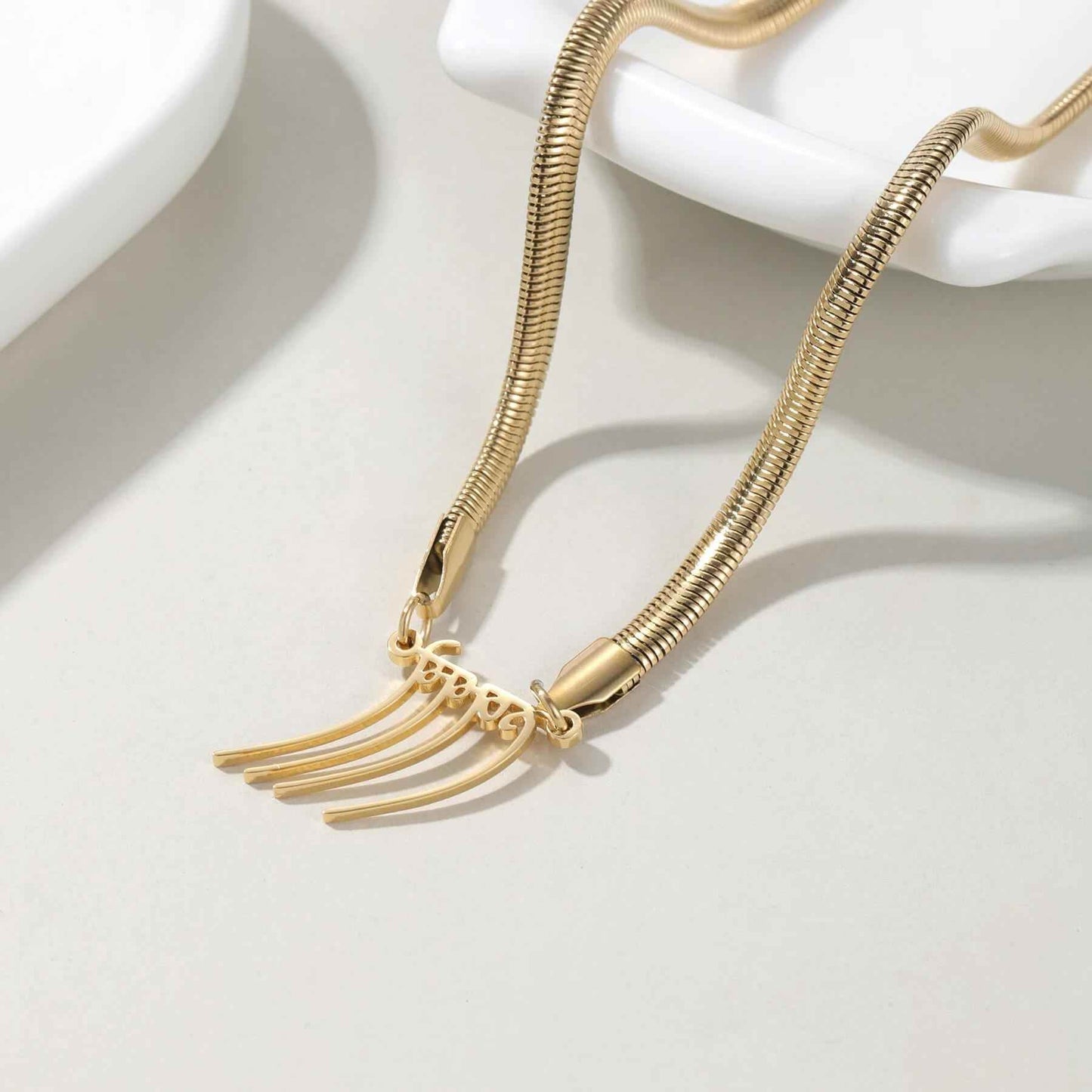 The Royal Punjabi Name Necklace - RIYOVA Jewelry