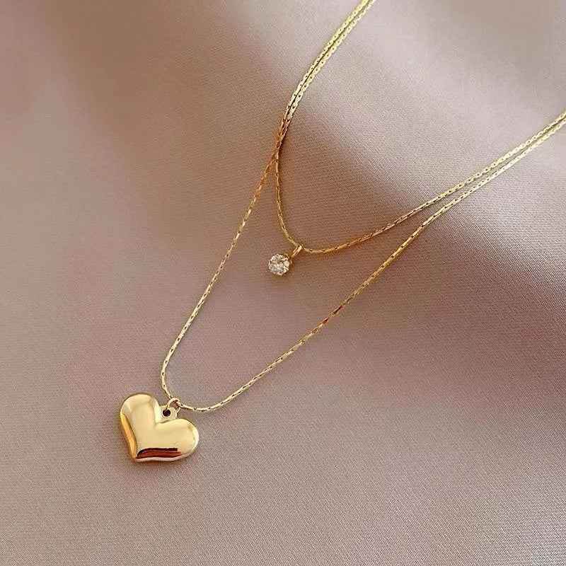Nova Bliss Heart Necklace - RIYOVA Jewelry