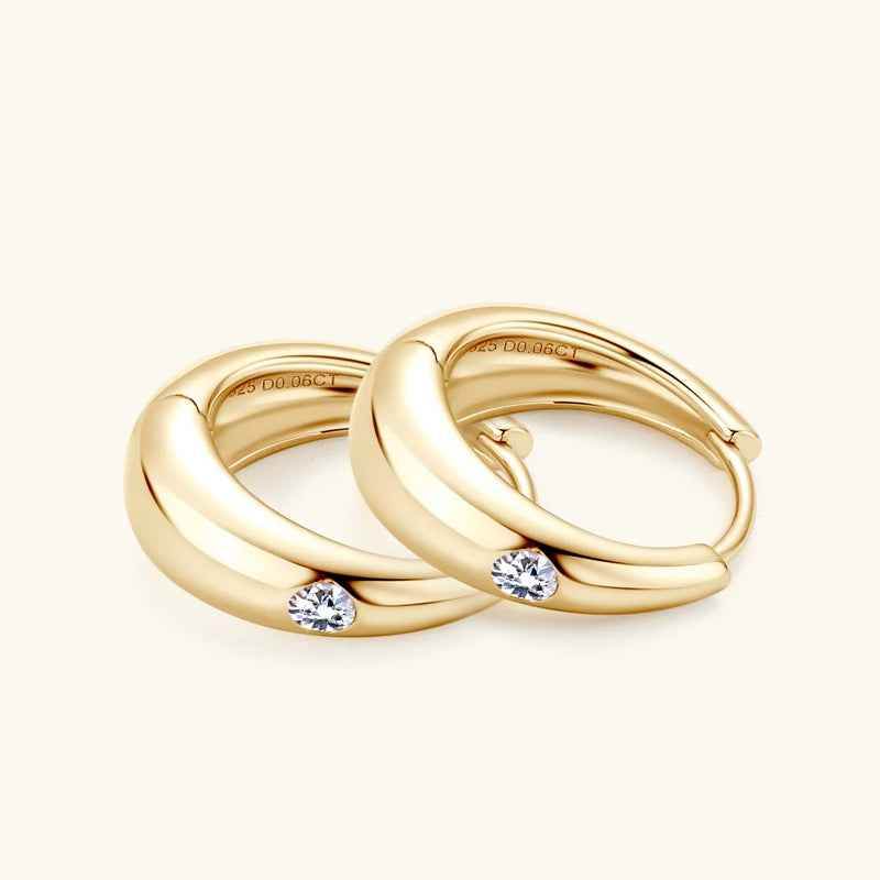 Elora Hoops Earrings - RIYOVA Jewelry