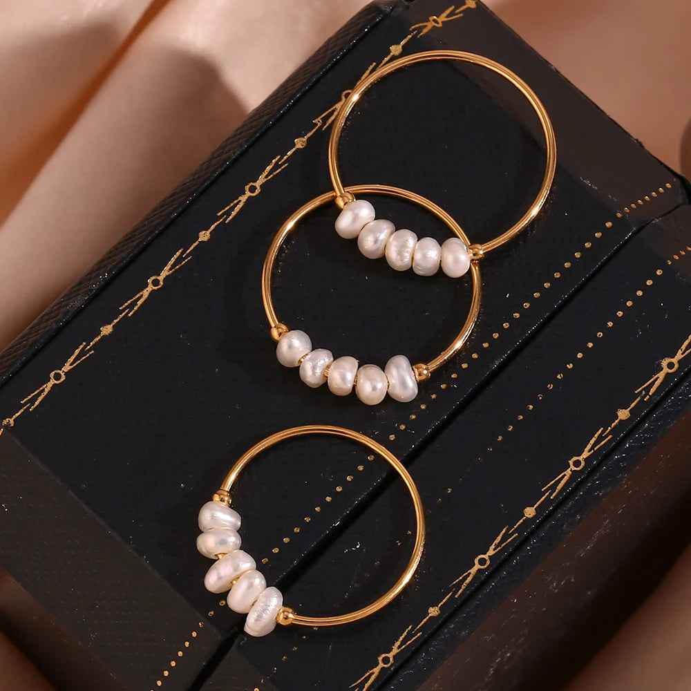 Nerina Pearl Ring - RIYOVA Jewelry