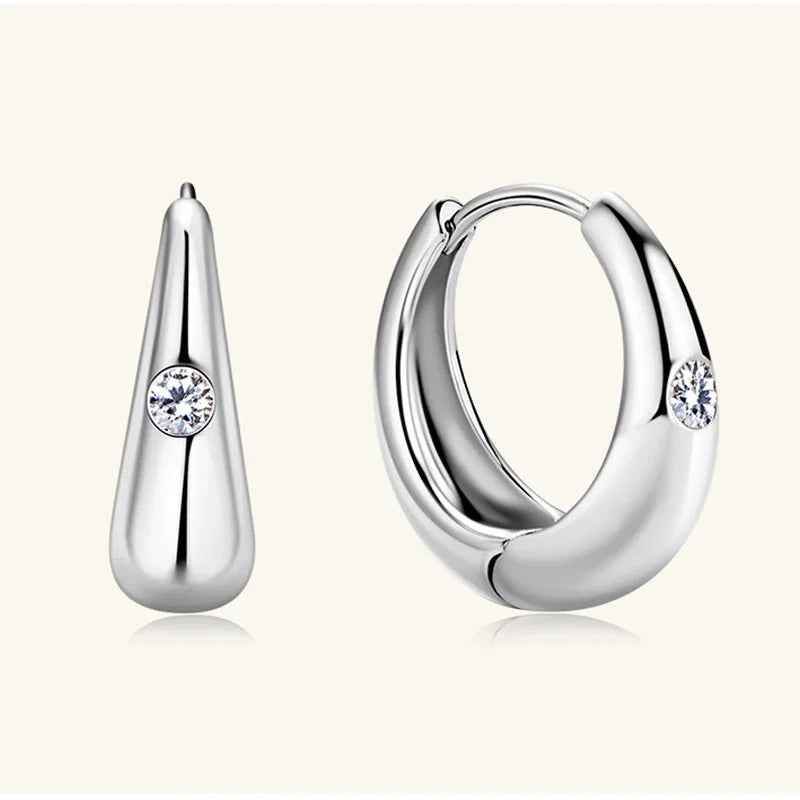 Elora Hoops Earrings - RIYOVA Jewelry