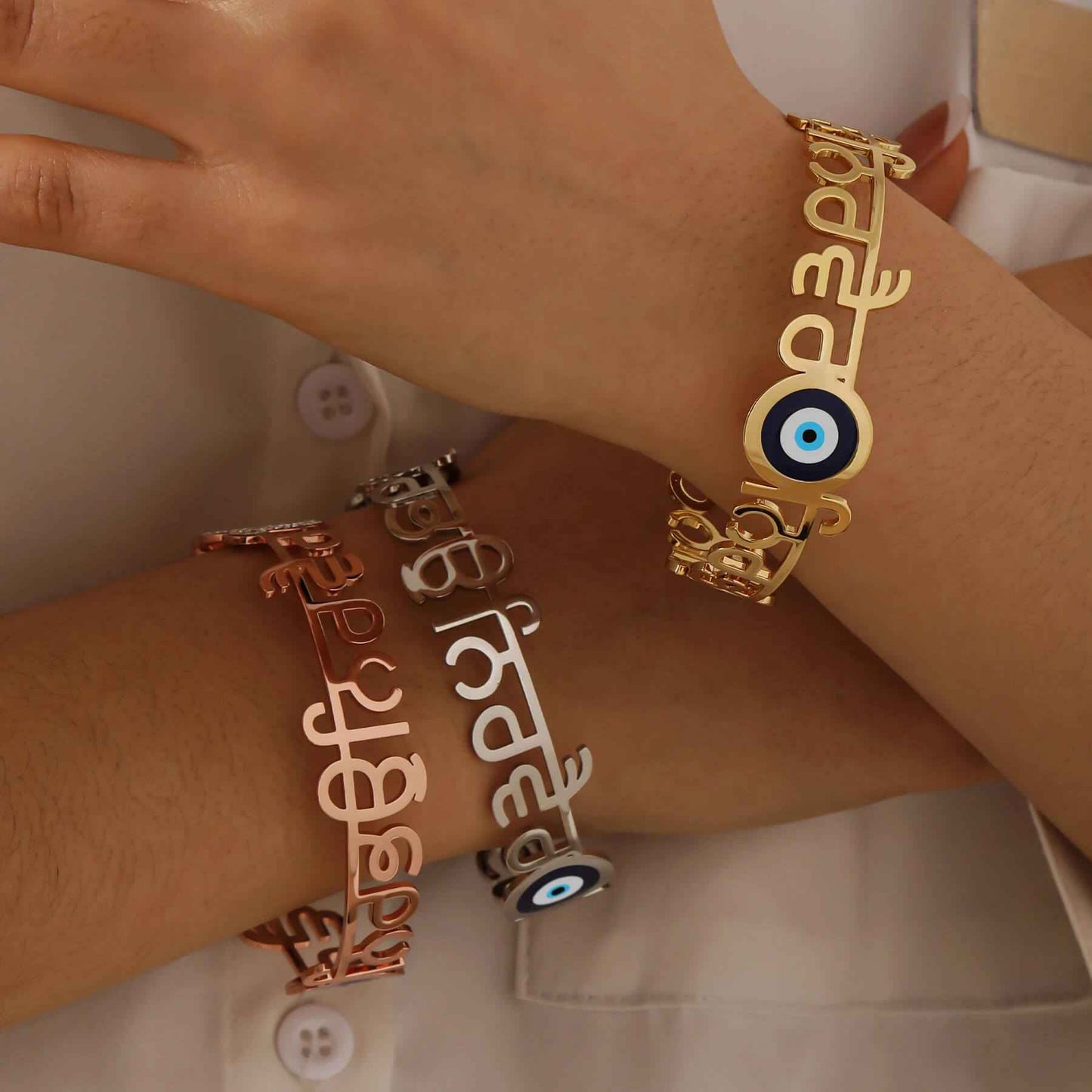 Ek Onkar Evil Eye Bracelet