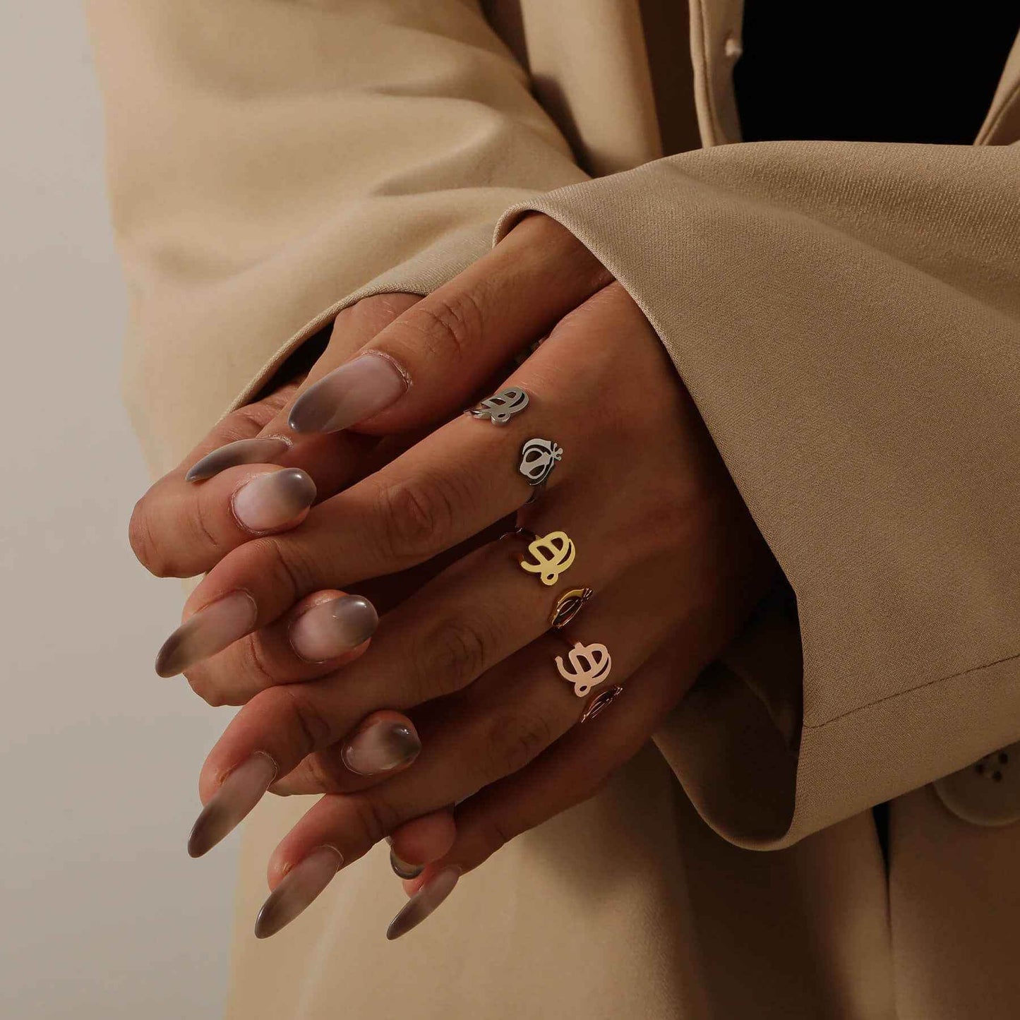 Ek Onkar Khanda Unity Ring - RIYOVA Jewelry