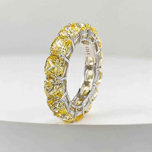 Golden Citrine Crystal Ring - RIYOVA Jewelry