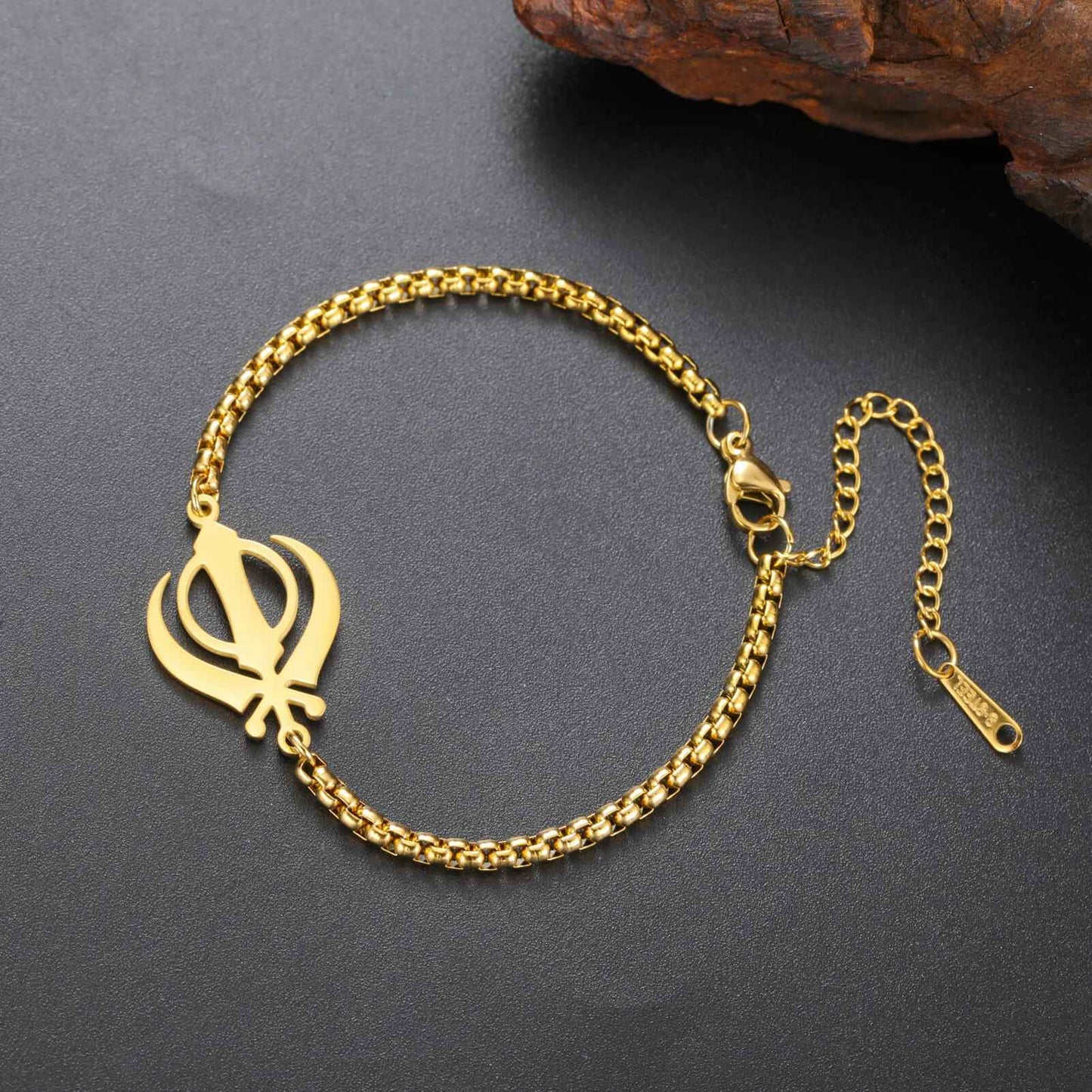 Khalsa Pride Khanda Bracelet
