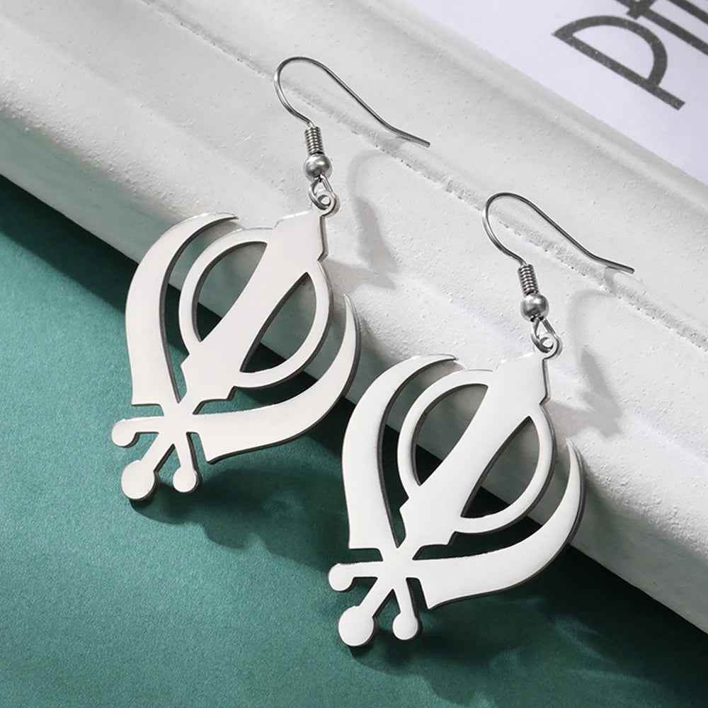 Khanda Grace Earrings - RIYOVA Jewelry