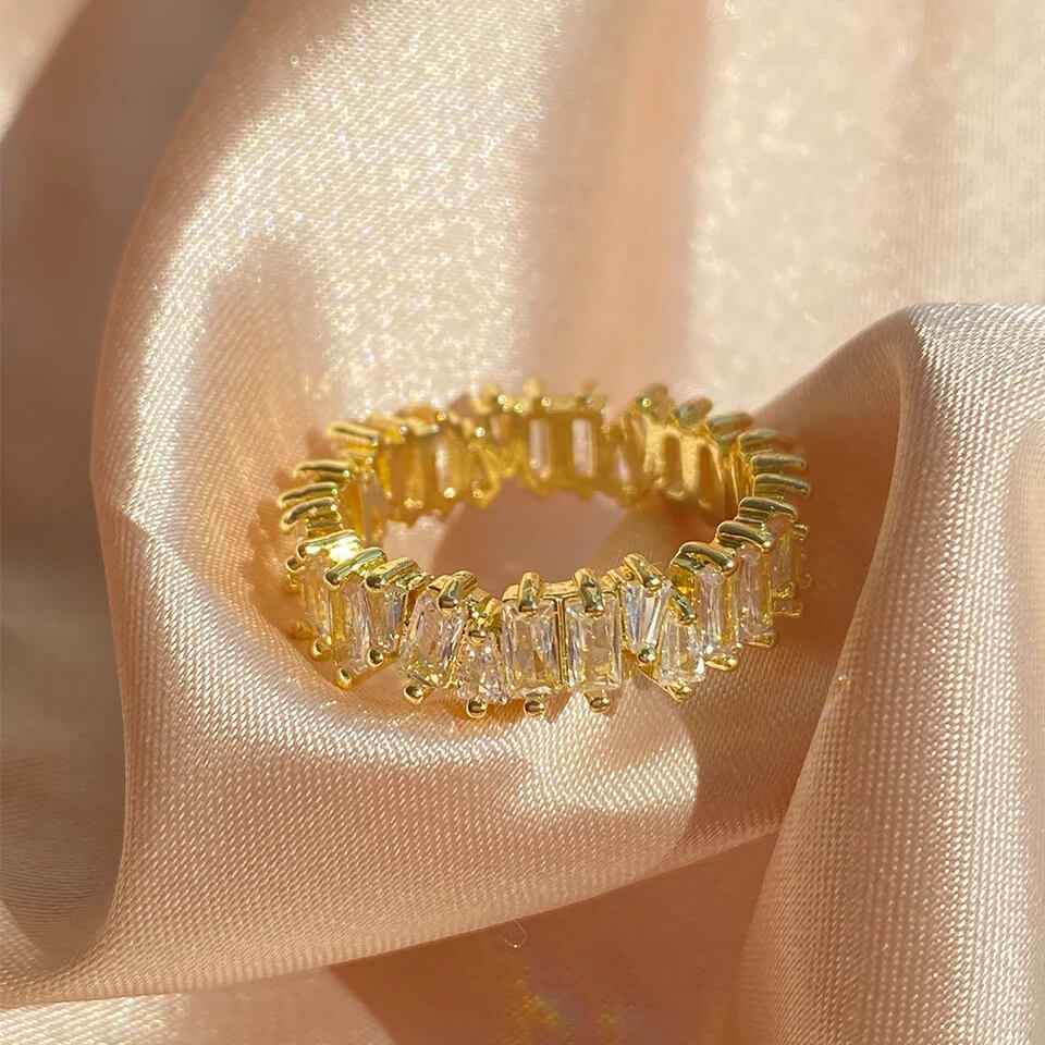 Quinn Zirconia Ring - RIYOVA Jewelry