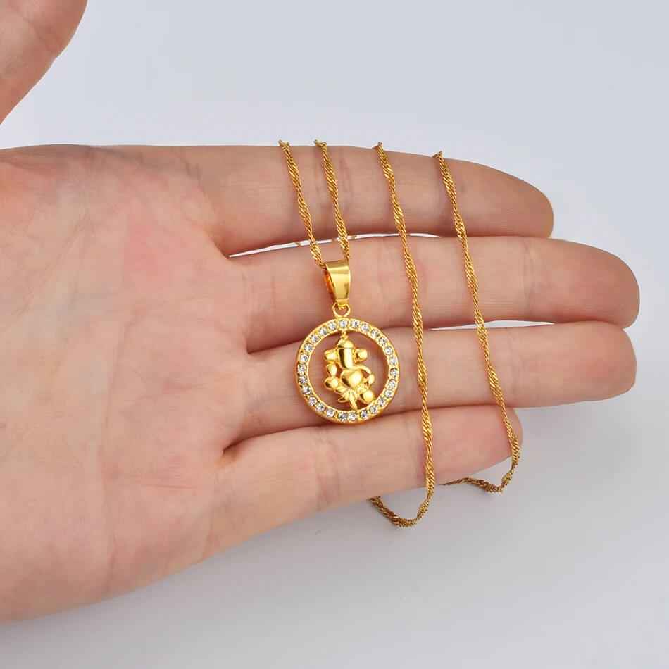 Vighnaharta Ganesha Pendant Necklace