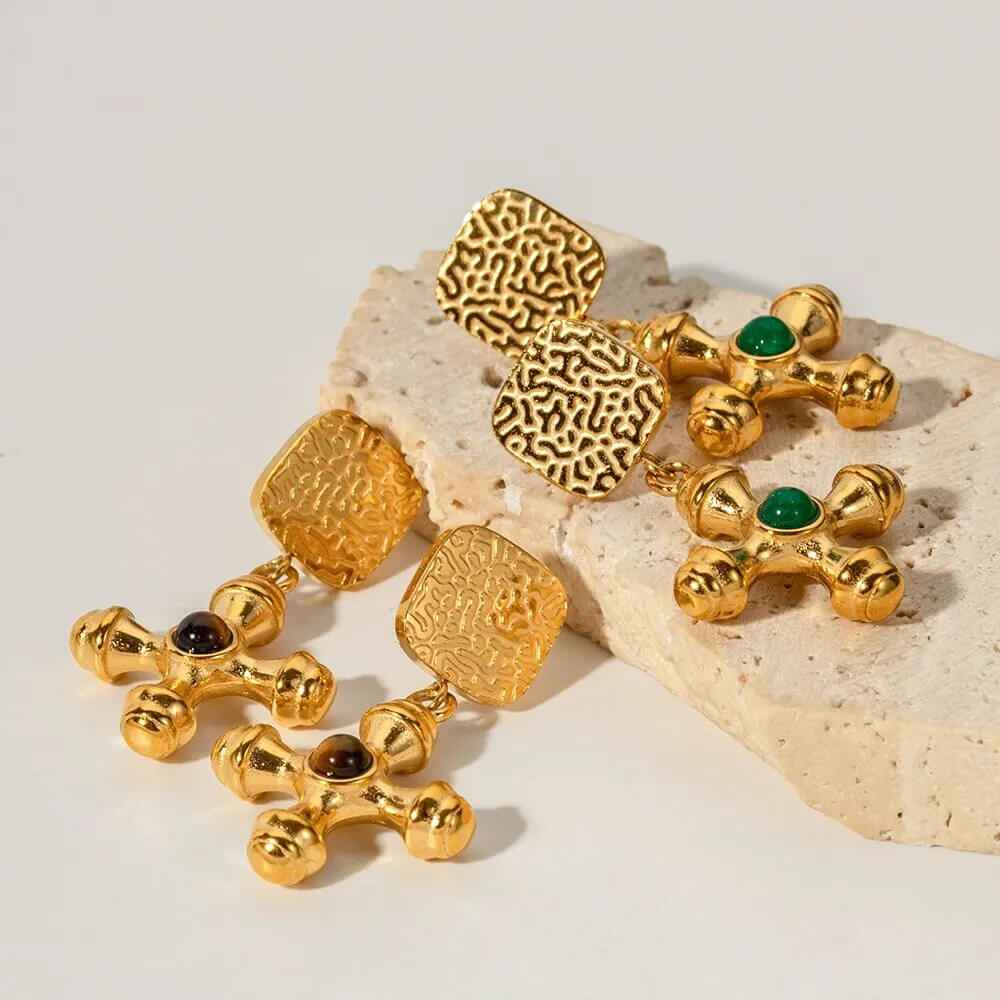 Milly Natural Stone Earrings