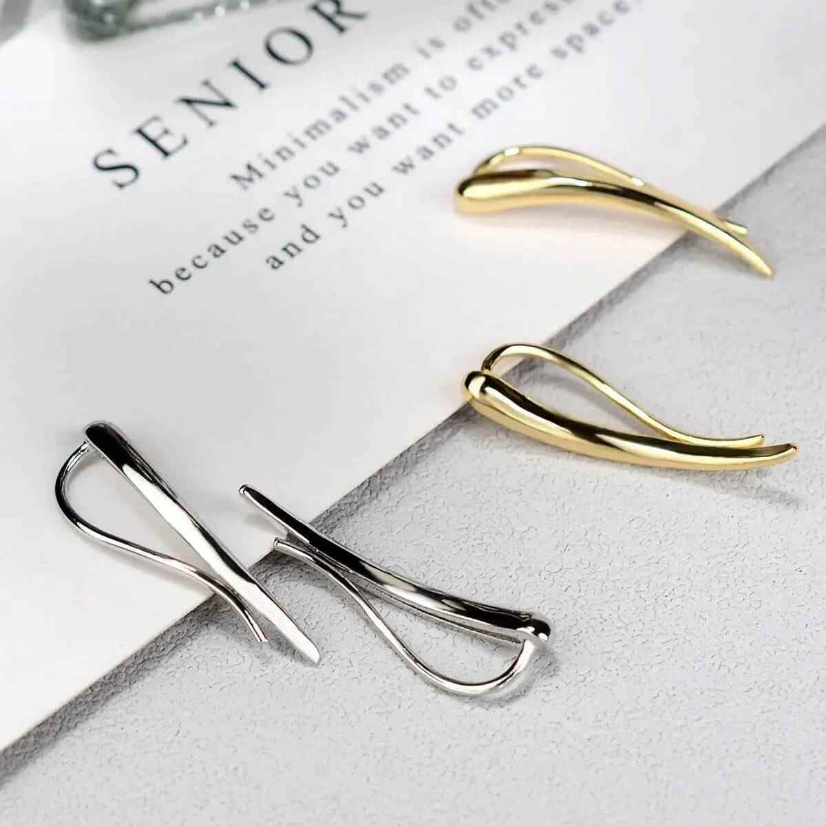 Mara Ear Cuff - RIYOVA Jewelry