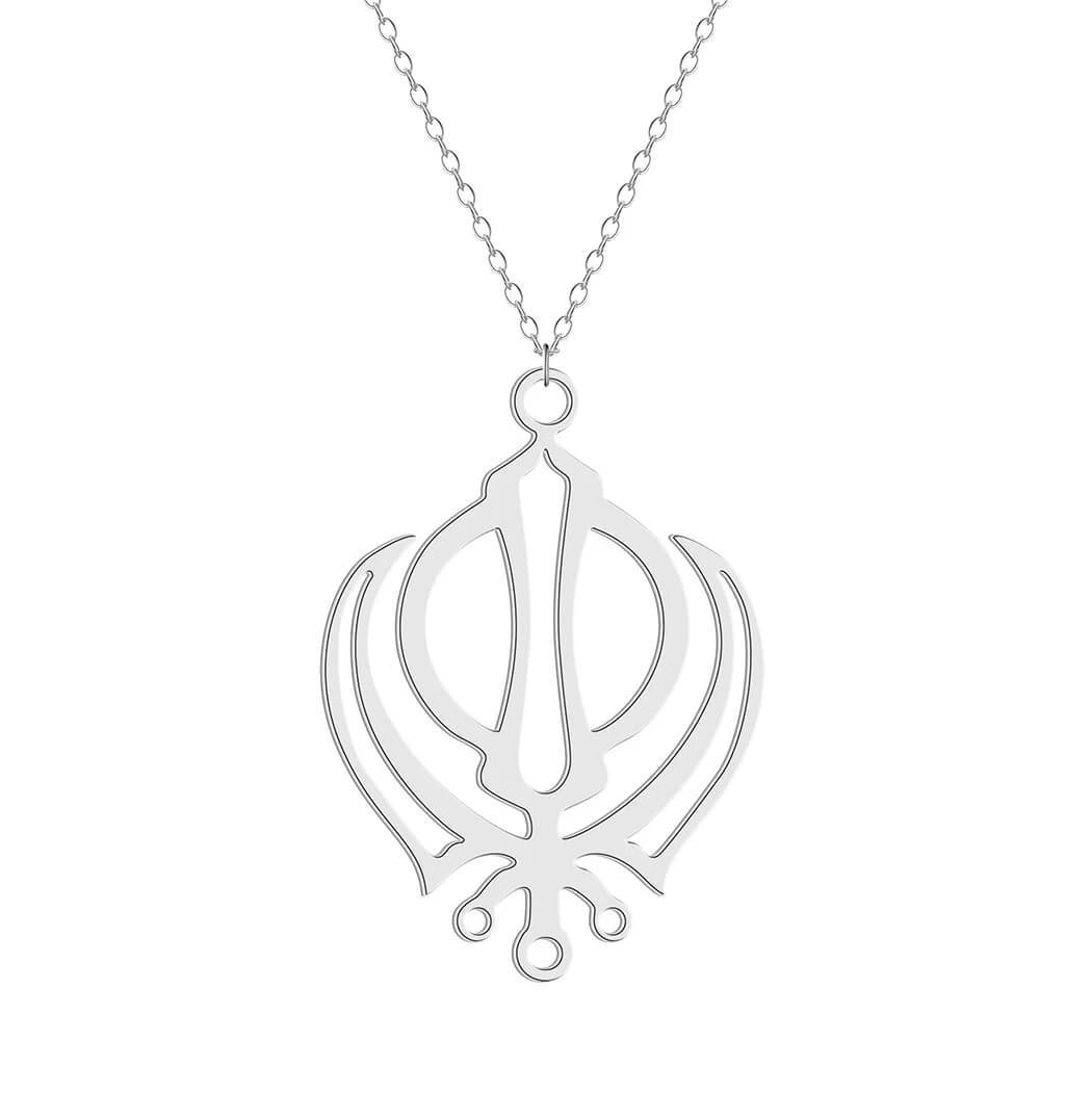 Khanda Shakti Necklace - RIYOVA Jewelry
