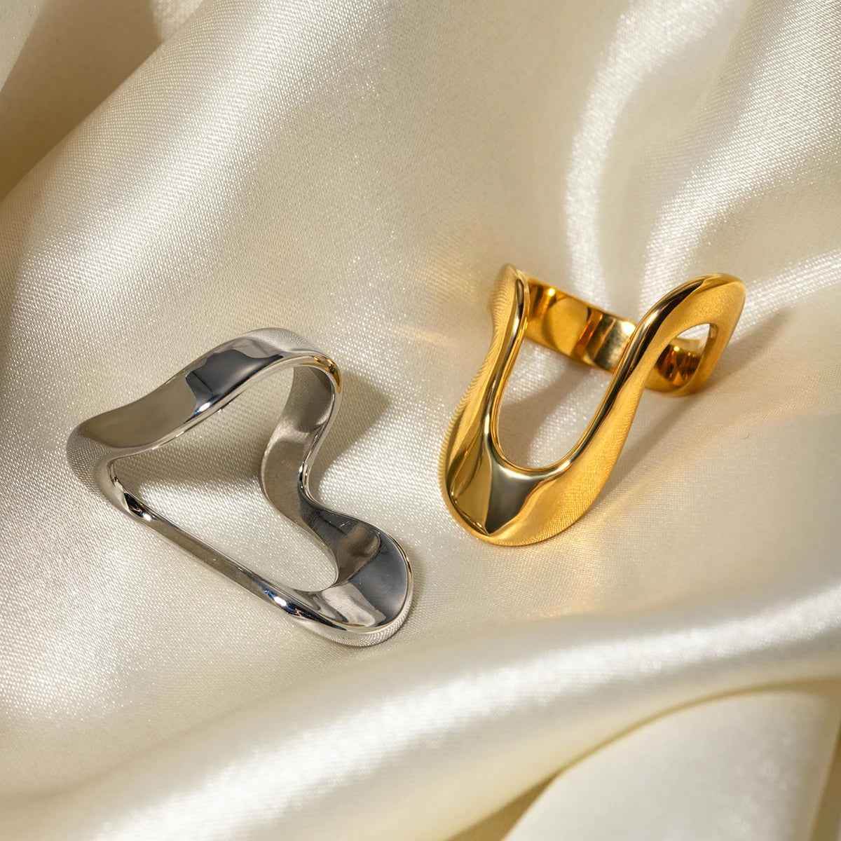 Modern Irregular Ring - RIYOVA Jewelry