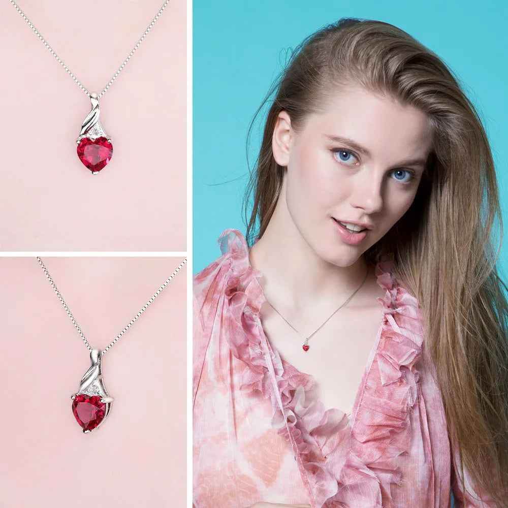 Viviana Heart Pendant - RIYOVA Jewelry