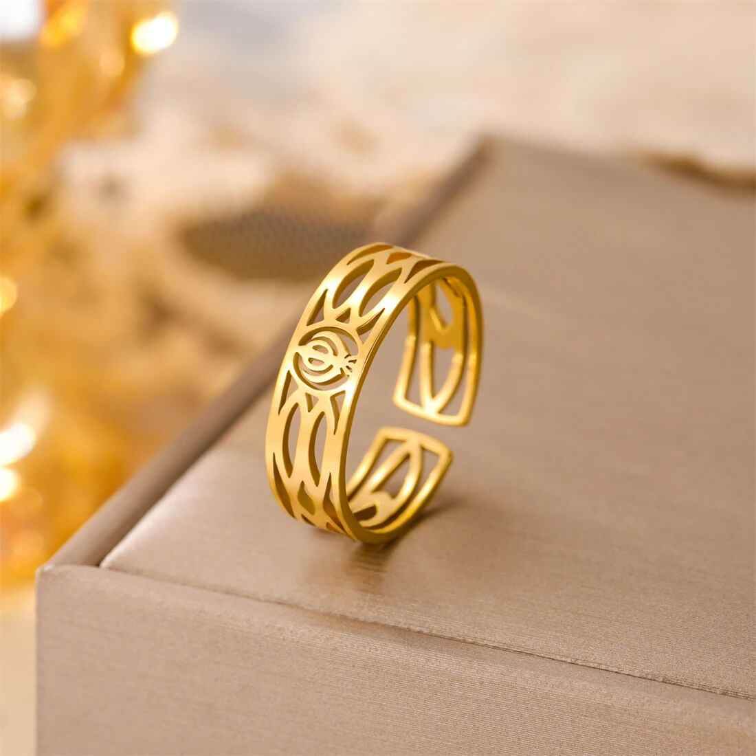 Khanda Divine Ring - RIYOVA Jewelry