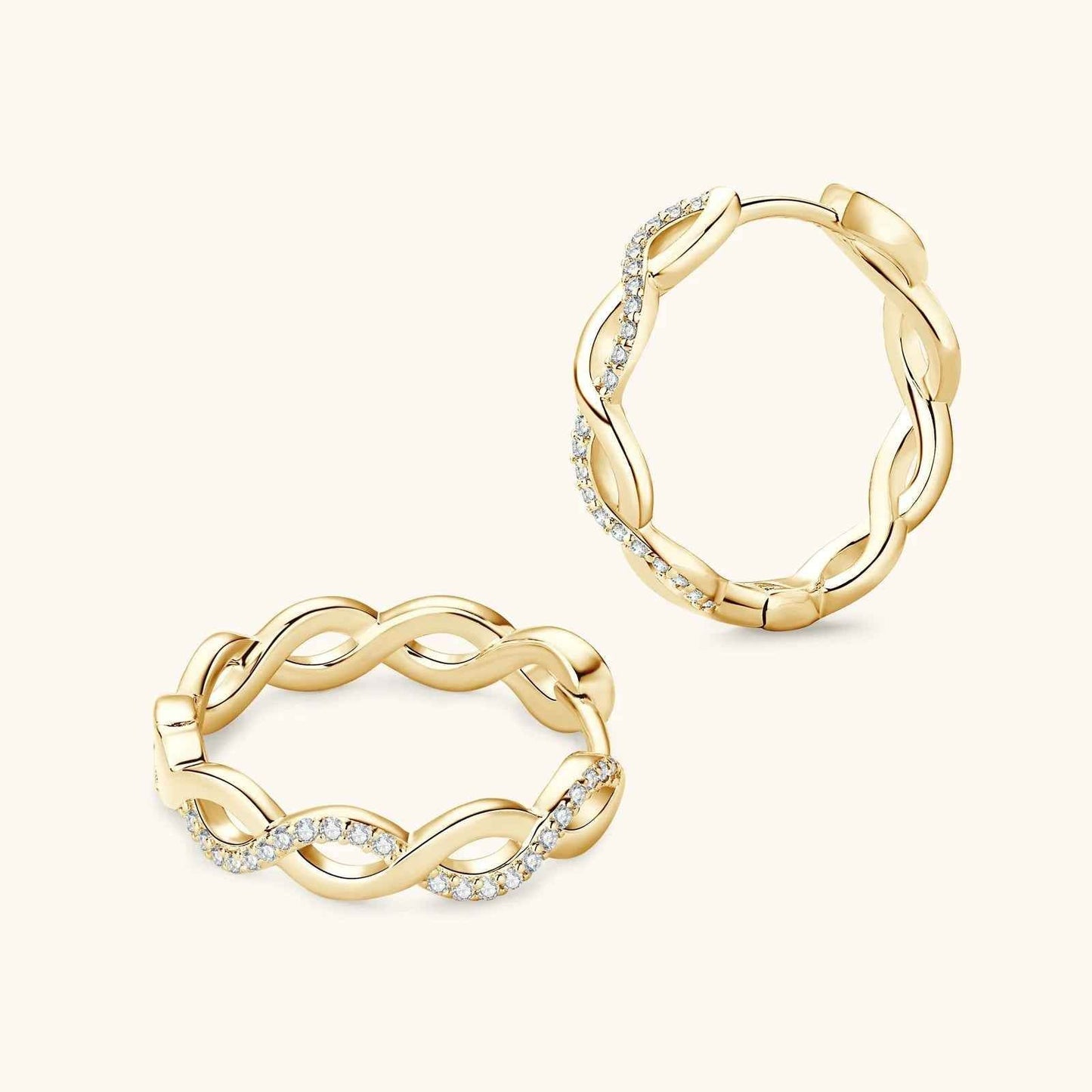 Orla Hoops Earrings - RIYOVA Jewelry
