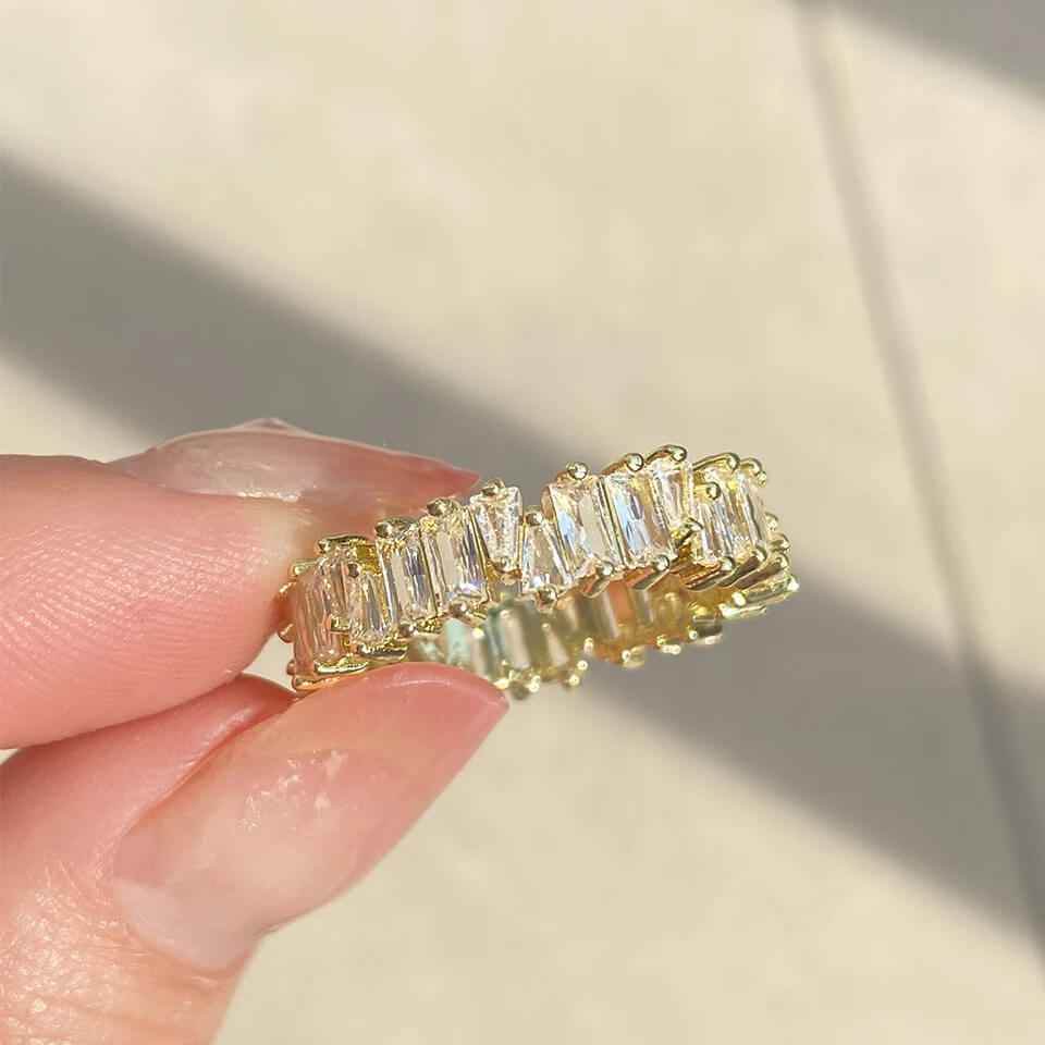 Quinn Zirconia Ring - RIYOVA Jewelry