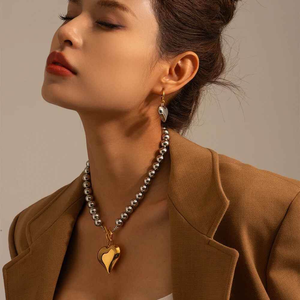 Corazon Earrings - RIYOVA Jewelry