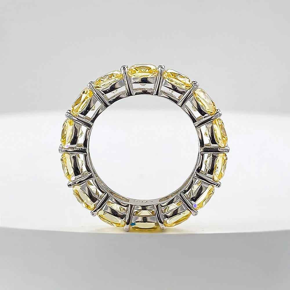 Golden Citrine Crystal Ring - RIYOVA Jewelry