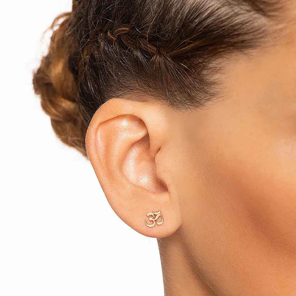 Om Harmony Earrings - RIYOVA Jewelry